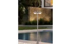 Kompletta Stolplyktor<Eglo Sidney Stolplykta 2,2m Rostfritt Stål IP44