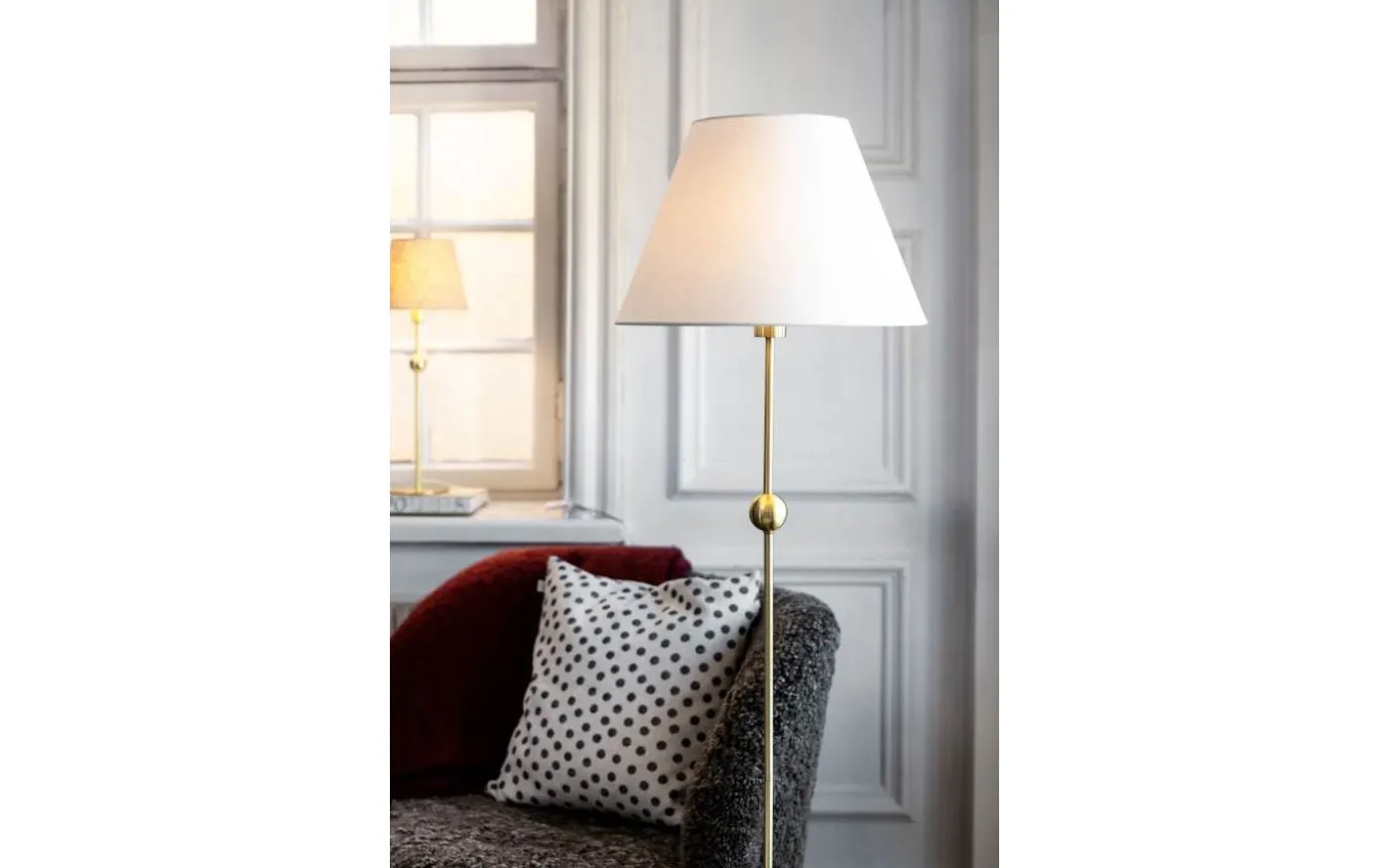 Sigrid Lampskärm Ø40cm Vit