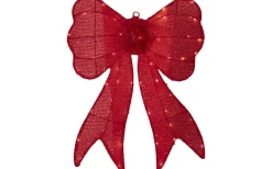 Siluett Arco Batteridriven Utomhusdekoration 56cm Röd IP44