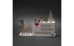 Batteri Julpynt Inomhus<Konstsmide Siluett Kalender 32cm