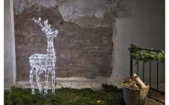 Siluett Ren 120cm Kallvit IP44