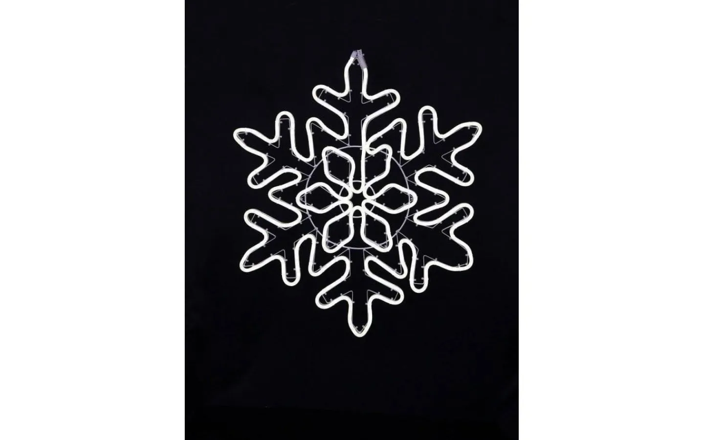 Julpynt Utomhus<Star Trading Siluett Snöflinga NEOLED Neutralvit IP44