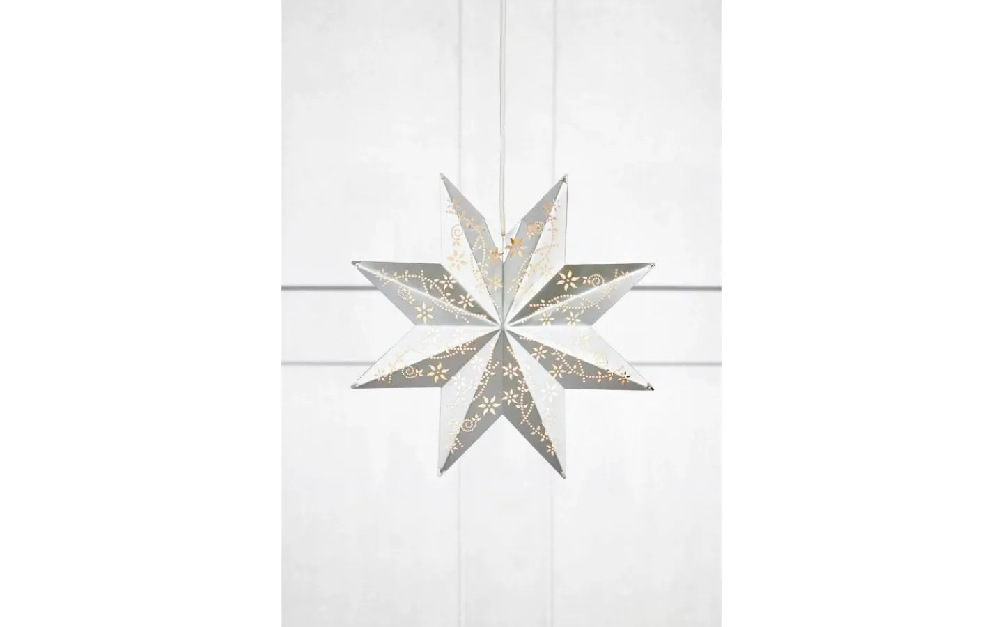 Markslojd Silva Julstjärna 30cm Silver* Visa Alla Julstjärnor|Julstjärnor Med Sladd