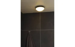 Aneta Siracusa Plafond 25cm LED 12W 3000K Svart IP44* Badrum|Badrumslampor Tak