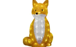 Utomhusdekorationer<Konstsmide Sittandes Räv 40cm IP44