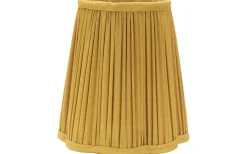 Plisserade Lampskärmar|Toppringsskärmar<PR Home Siv Toppringskärm Ø20cm Senap