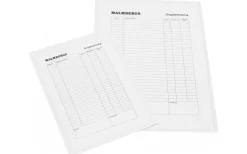 Malmbergs Självhäftande plastficka till gruppschema, A5* Normkapslingar, Mätarskåp