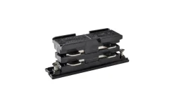 Skarv Mini, för 3-fas skena, Svart