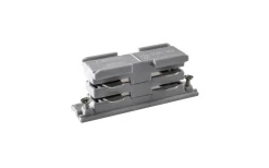 Skarv Mini, för 3-fas skena, Silver