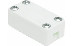 Skarvdosa Flatkabel Vit 2-pol