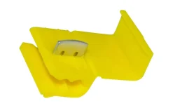 Skarvklämma, Gul, 2,5-4 mm2, 2-pol, 100 st/frp