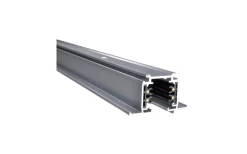 Malmbergs Skena, 3-fas Infälld, 1 m, Silver* Downlights, Spotlight