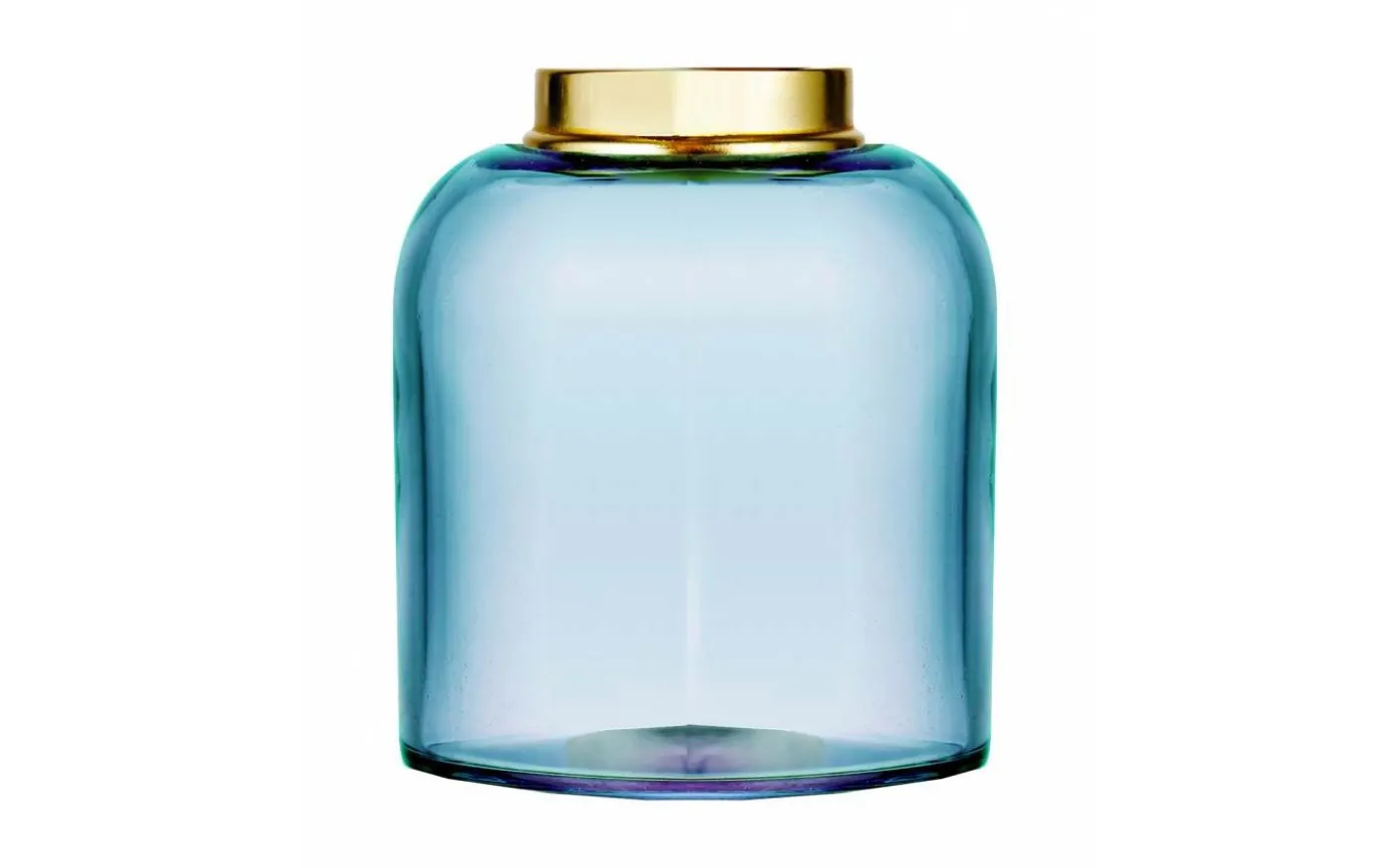 Skeppsholmenoljehus 10''' - Akvamarint glas / Mässing