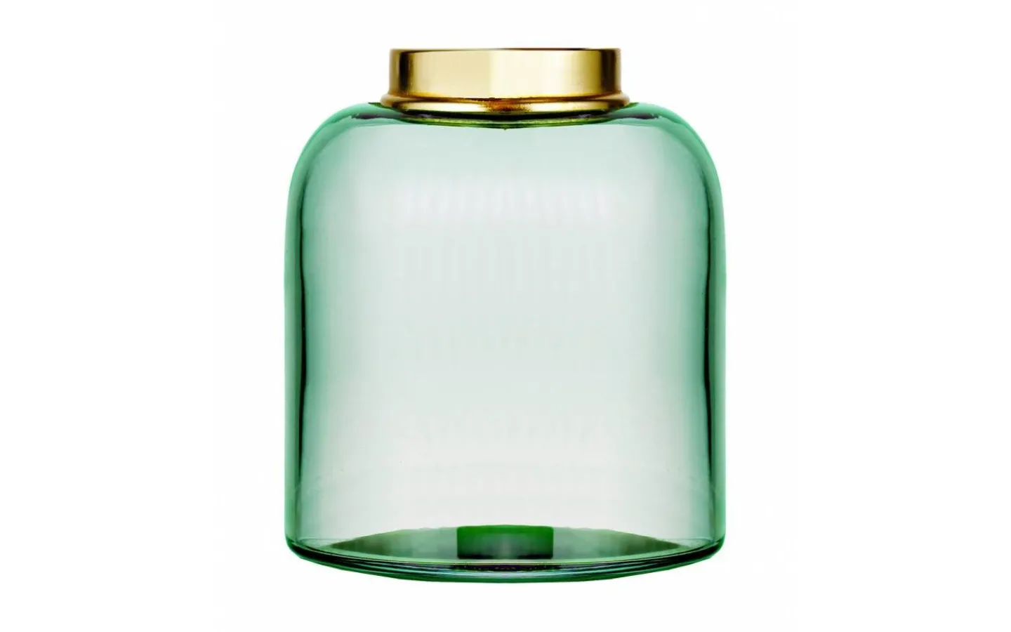 Reservdelar Fotogenlampor<Karlskrona Lampfabrik Skeppsholmenoljehus 10''' - Jadegrönt glas / Mässing