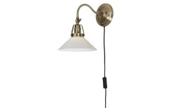 Cottex Skomakare Vägglampa Antik/Opal* Sovrum|Läslampor
