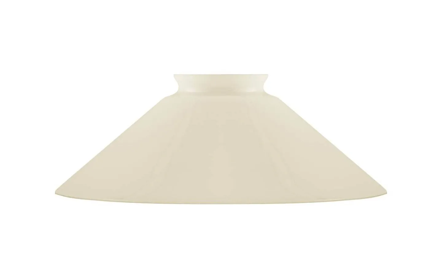 Reservglas Och Reservdelar<Karlskrona Lampfabrik Skomakarskärm 60/200 - Benvitt överfångsglas