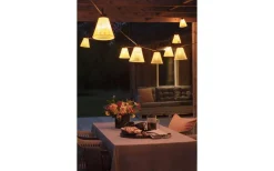 Konstsmide Skärm Ljusslinga START 9,15m 10L Amber IP44* Partyslingor Utomhus 230V|Partyslingor Utomhus 230V