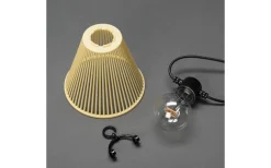 Konstsmide Skärm Ljusslinga START 9,15m 10L Amber IP44* Partyslingor Utomhus 230V|Partyslingor Utomhus 230V