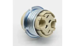 Lampsocklar & Skärmringar<TeraLite LED Skärmring G9 Silver