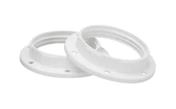 Skärmringar, Vit, E14, 2 st/förp