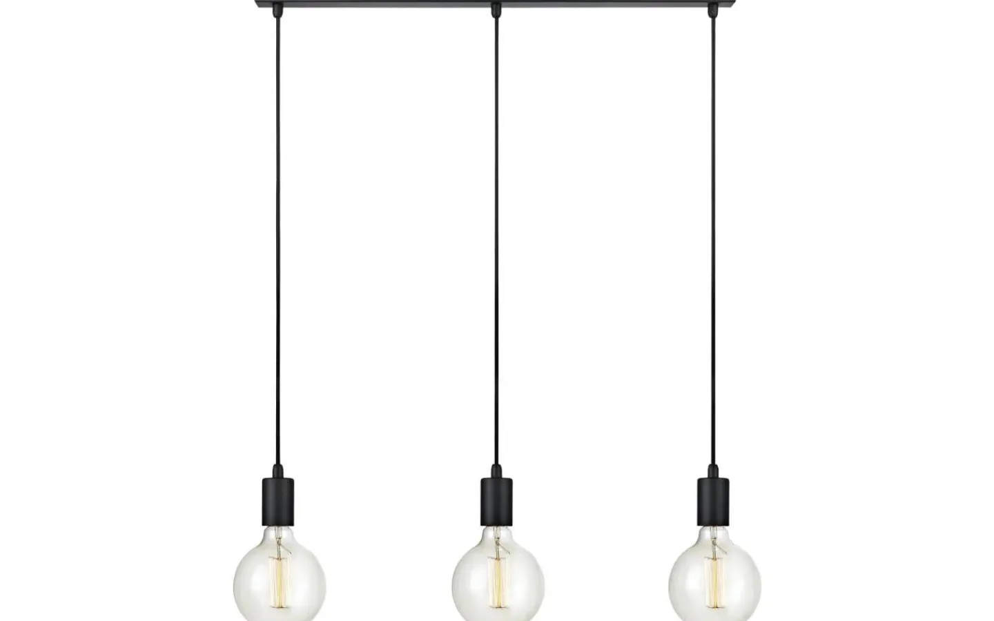 Kök & Matplats|Avlånga Taklampor<Markslojd Sky Bar Taklampa 68cm 3L Svart