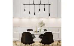 Kök & Matplats|Avlånga Taklampor<By Rydens Skyline Taklampa 110cm Svart