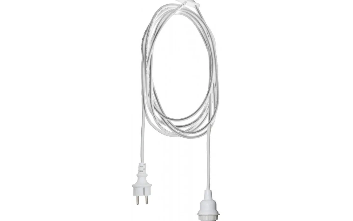 Utomhusdekorationer|Taklampor Utomhus<Star Trading Sladdställ E27 Flex Outdoor 2,5m Vit IP44