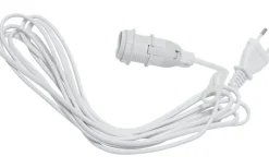 Sladdställ E14 3,5m Vit