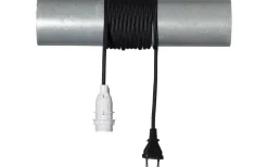 Sladdställ Lacy E14 Textilkabel 3,5m Svart