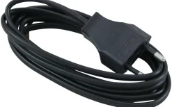 Sladdställ<PR Home Sladdställ 2m, EU Svart, Flat 2x0,75