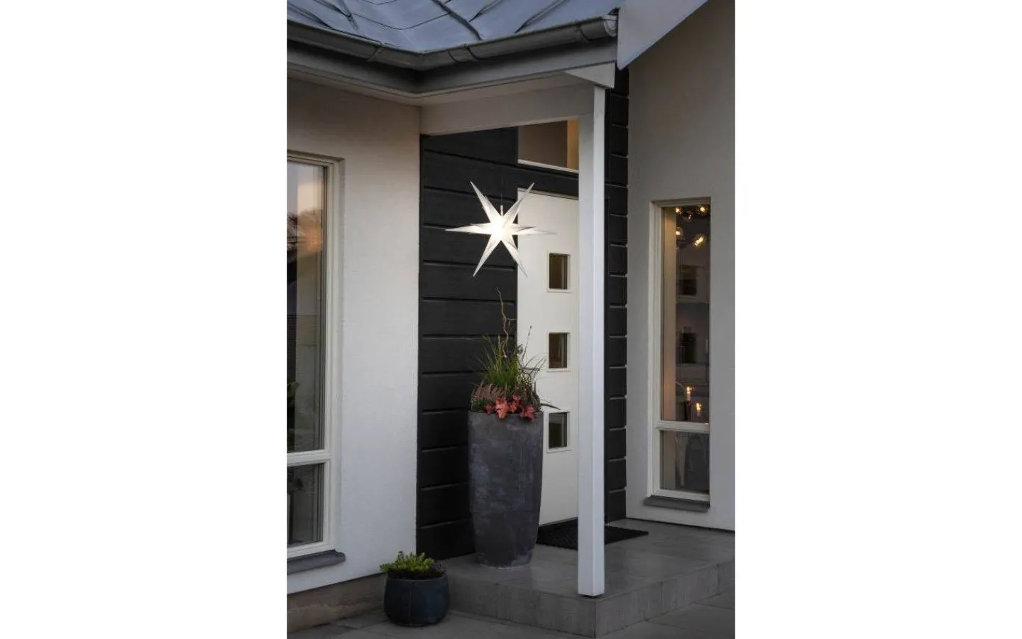 Konstsmide Sladdställ 5m inkl G4 LED 12V Svart IP44* Visa Alla Julstjärnor|Julstjärnor Utan Sladd