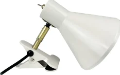 Klämlampor<Dyberg Larsen Sleep Klämlampa Blank Pärlvit/Antikmässing