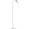 Belid Slender Golvlampa 128cm Vitstruktur/Mässing* Golvläslampor