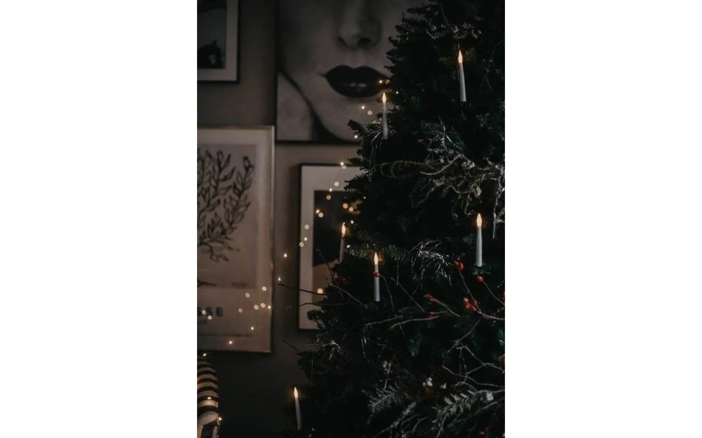 Slim Julgransbelysning 16L LED Inomhus