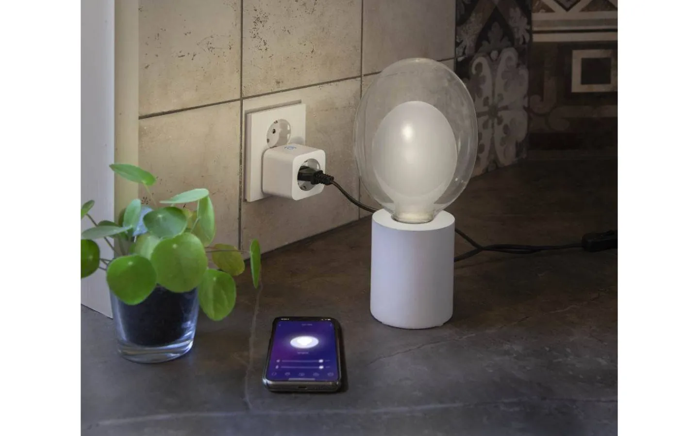 Star Trading Smart Life Plugg Wifi Vit* Star Trading Smarta Hem|Plugin För Vägguttag