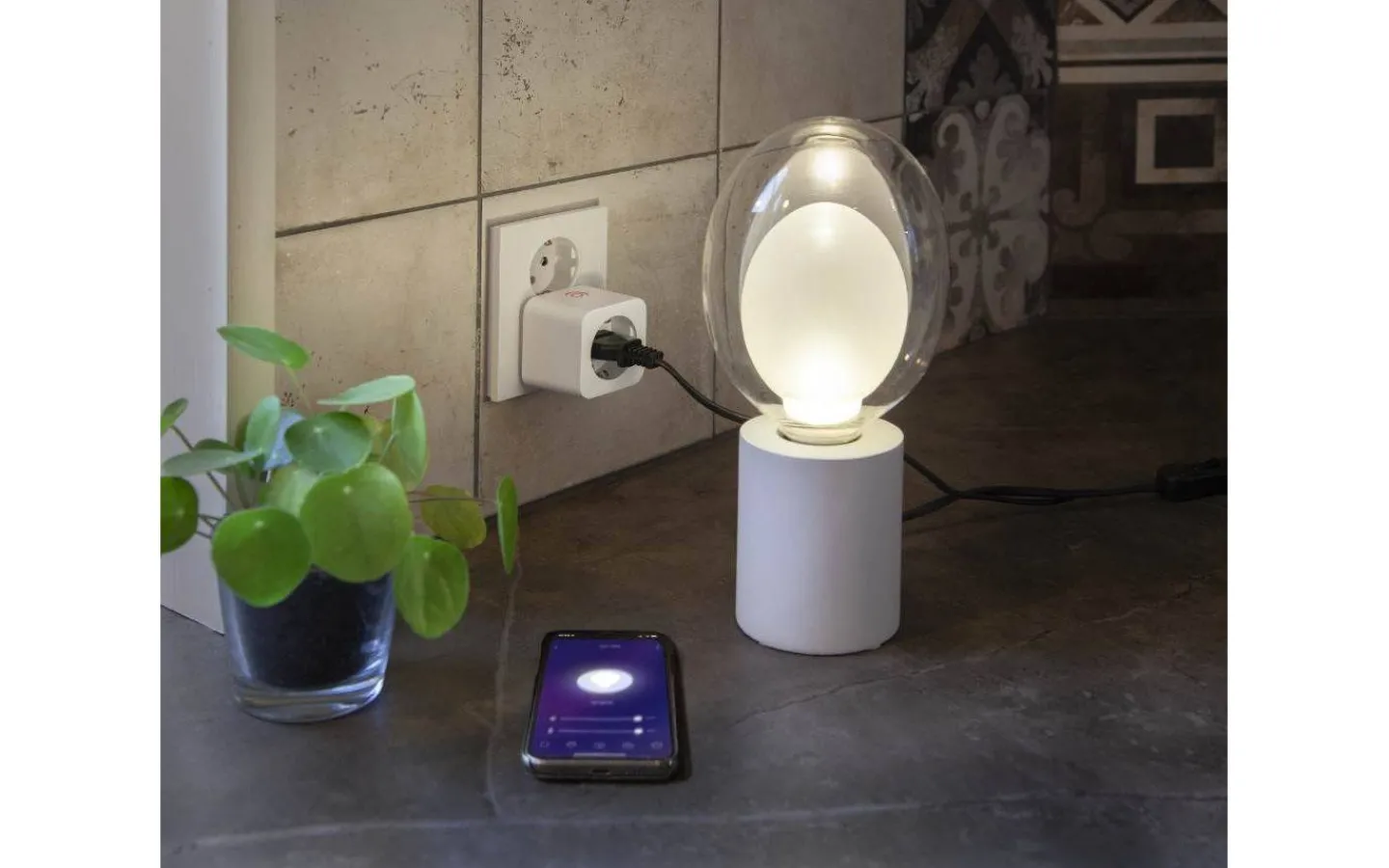 Star Trading Smart Life Plugg Wifi Vit* Star Trading Smarta Hem|Plugin För Vägguttag