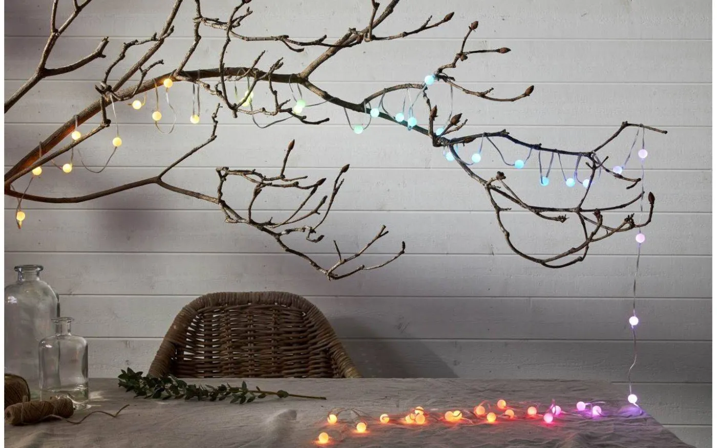 Smart Light Fairy Ljusslinga 10m 66L Multifärgad IP44