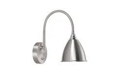 ArmaturHantverk Smögen Vägglampa Nickel* Läslampor