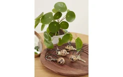 Trädekorationer<Spring Copenhagen Smiley Emoji Nyckelring Ø3cm Ek