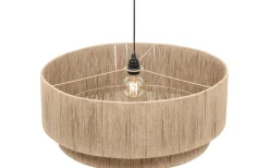 Stora Taklampor Ø50-69 Cm<Trio Lighting Smilla Takpendel 1-st 60cm E27 naturfärg/jute