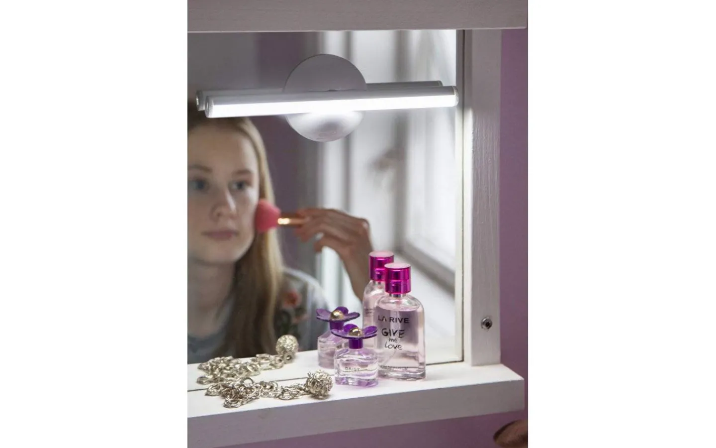 Nattlampor|Lampetter<Star Trading Sminklampa LED Batteridriven med 3-Steg Dim