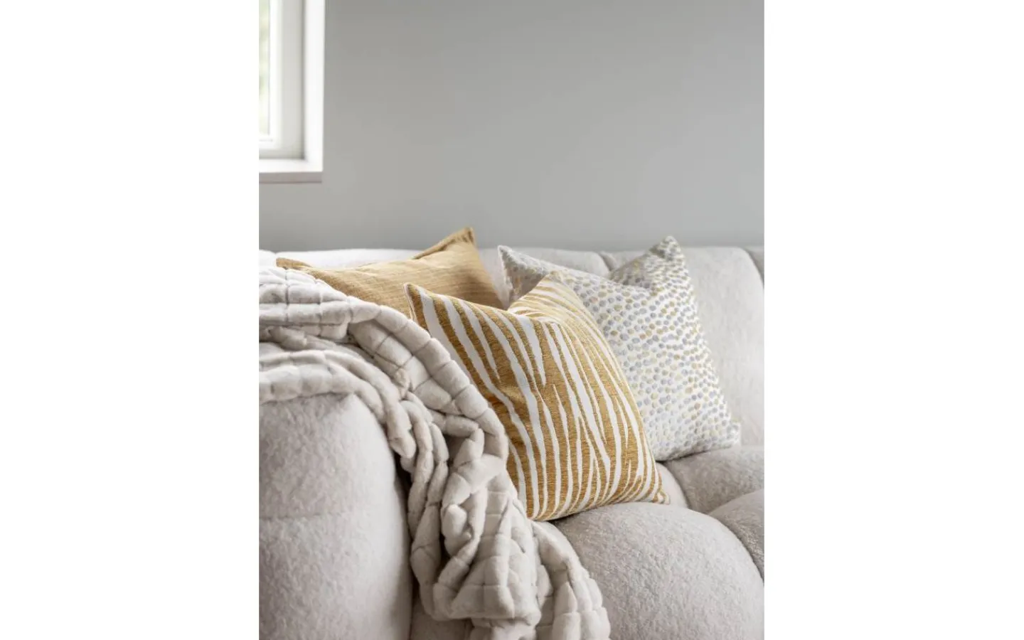 Kuddfodral<Svanefors Smith Kuddfodral Honung 50x50cm