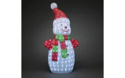 Snögubbe Med Mössa och Halsduk 90cm IP44