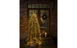 Julgransbelysning<Konstsmide Snömagi Julgransslinga 2,4m Cluster Amber LED IP44