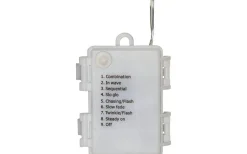 Batteri Julpynt Utomhus<Star Trading Snowflake Batteridriven Utomhusdekoration Neon Vit IP44