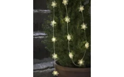 Batteri Julpynt Utomhus<Star Trading Snowstar Batteridriven Ljusslinga 2m Utomhusbruk