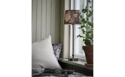 PR Home Sofia Lampskärm Ø20cm Dahlia Brun* Mönstrade Lampskärmar