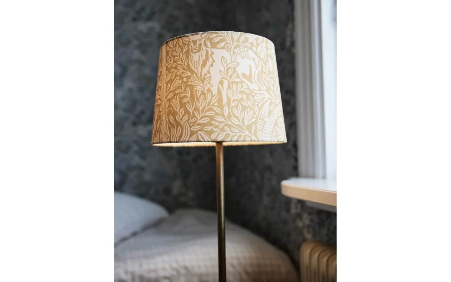 PR Home Sofia Lampskärm Ø25cm Eldertree Gul* Mönstrade Lampskärmar