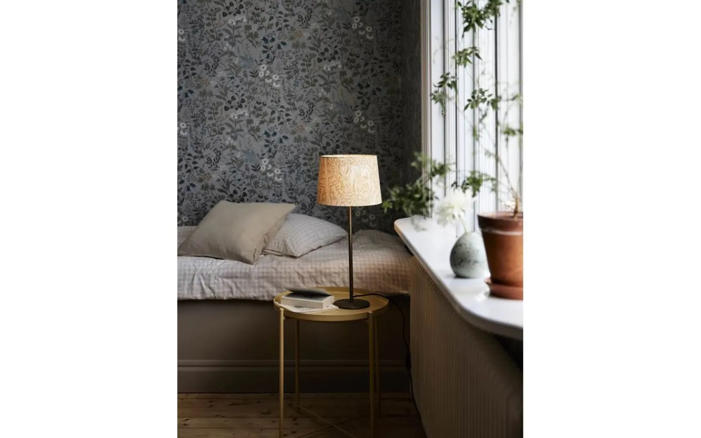 PR Home Sofia Lampskärm Ø25cm Eldertree Gul* Mönstrade Lampskärmar