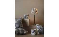 PR Home Sofia Lampskärm Ø35cm Frank Ljusblå* Mönstrade Lampskärmar